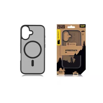 Coque arrière Tactical Back Cover MagForce Hyperstealth pour iPhone 16, Asphalt