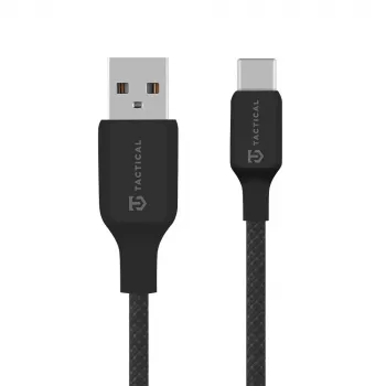 Câble Tactical Stitch Thread USB-A/USB-C noir - câble - numérique/données