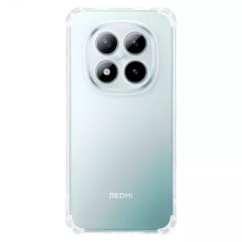 Coque arrière tactique TPU Plyo pour Xiaomi Redmi Note 15 Pro 5G, transparente