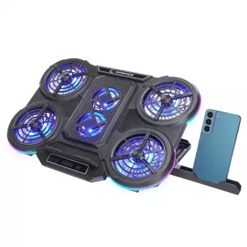 Support de refroidissement pour ordinateur portable Rampage PROTE R6, 10-17