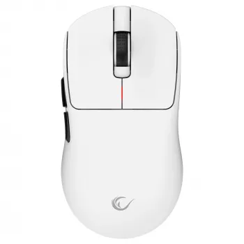 Souris gaming sans fil Rampage Clax PAW3311 24000 DPI 1000 Hz blanche