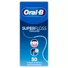 Fil dentaire Oral-B Superfloss 50 brins prédécoupés
