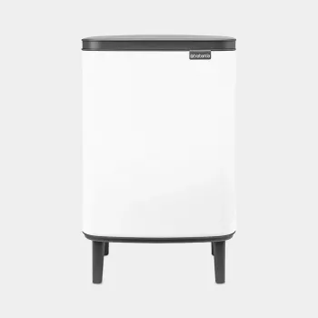 Brabantia BO poubelle HI 12 l blanche