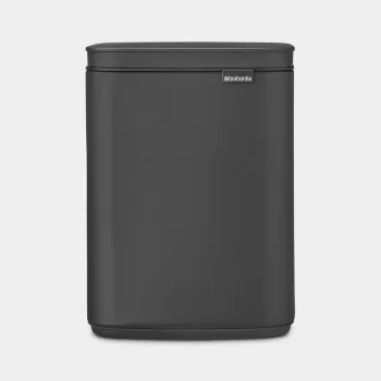 Poubelle Brabantia BO 4 litres Mineral Infinite Grey