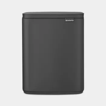 Poubelle Brabantia BO 12 litres Matte Infinite Grey