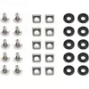 Kit de montage en rack GEMBIRD 19A-FSET-01 - 19 pouces (10 pièces)