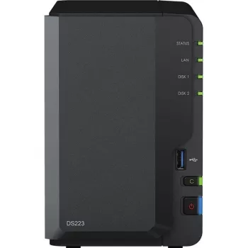 NAS de bureau Synology DS223 RED 8 To (2x 4 To) 2 baies