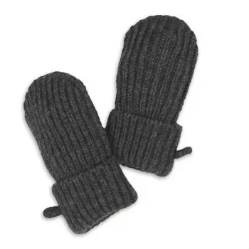 Lodger Gants bébé 100 % laine mérinos Graphite Pigeon 0-12 mois