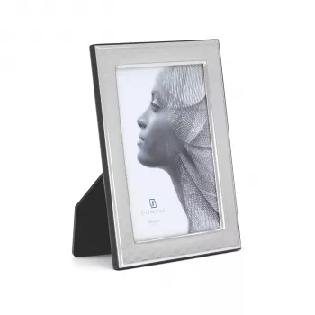 Cadre photo portrait en métal Zilverstad Premium Palermo 10x15 argent