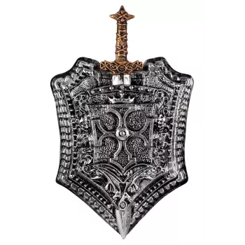 Ensemble de jeu de rôle Souza! Milan bouclier et épée de chevalier 105386