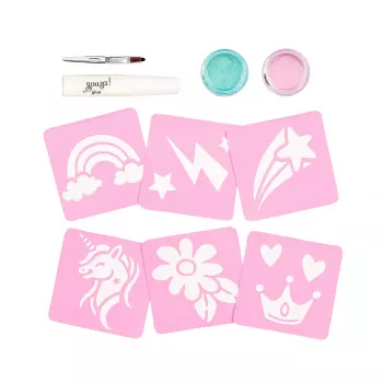Tatouages temporaires glitter licorne Souza! 12 pièces