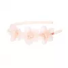 Bandeau fleuri en tulle Pia pour fille Souza ! - rose
