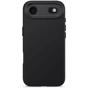 Coque arrière en silicone antimicrobien Decoded pour Apple iPhone 17 Air - Phantom Black