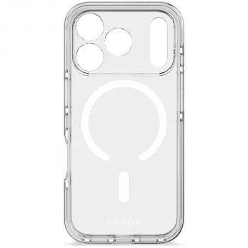 Coque arrière transparente Decoded DropTec pour Apple iPhone 17 Pro avec MagSafe