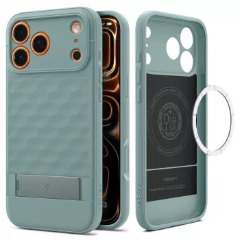 Coque Spigen Parallax « S » Mag MagSafe pour iPhone 17 Pro Max, Sage Green