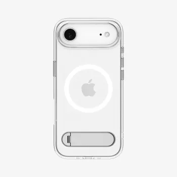 Coque MagSafe Spigen Ultra Hybrid S Mag pour iPhone Air, transparent/blanc