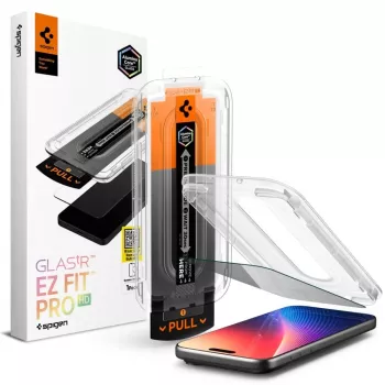 Protection d'écran Spigen Glas.tR EZ Fit Pro AC Privacy pour iPhone 16 Pro / 17 / 17 Pro