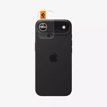 Protection d'objectif Spigen Optik Pro Glas.tR EZ Fit, lot de 2, pour iPhone Air, or, AGL10131