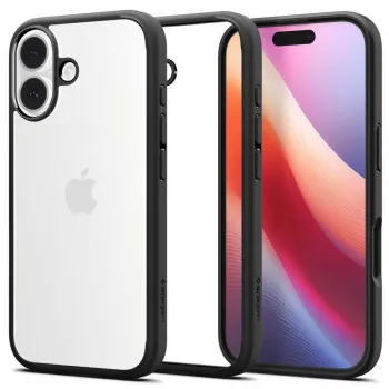 Coque Spigen Ultra Hybrid pour iPhone 17 Matte Black