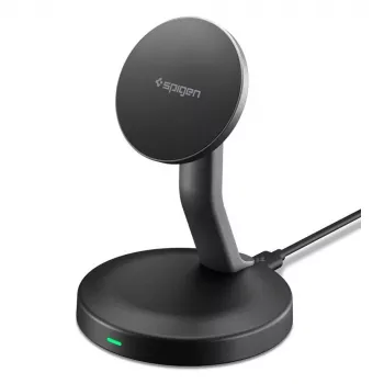 Chargeur sans fil magnétique MagSafe SPIGEN EF151MS Essential 15 W Black