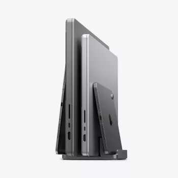Support vertical pour ordinateur portable SPIGEN LD208S4, Space Grey