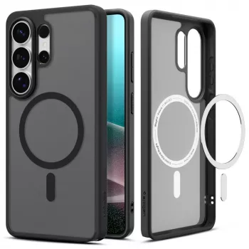 Coque Spigen Ultra Hybrid Mag MagSafe pour Galaxy S26 Ultra Frost Black