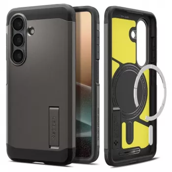 Coque Spigen Tough Armor Mag MagSafe pour Samsung Galaxy S26+ - Gris