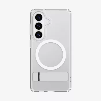 Spigen Ultra Hybrid S Mag MagSafe Housse pour Samsung Galaxy S26+ - transparent blanc