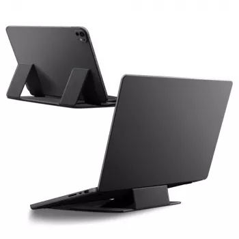 SPIGEN LD201-S8 SlimFold Support pour ordinateur portable et tablette gris sidéral