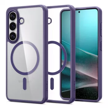 Coque Spigen Ultra Hybrid Mag MagSafe pour Samsung Galaxy S26+ - Transparent Navy