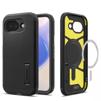 Spigen Tough Armor MagFit Coque MagSafe pour Google Pixel 8a - noir