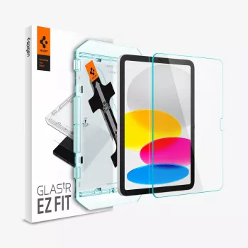 Protection d'écran Spigen Glas.tR EZ Fit pour Apple iPad 10,9 pouces (10e génération, 2022) - Verre trempé