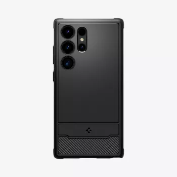 Coque Spigen Rugged Armor pour Samsung Galaxy S24 Ultra - noir mat