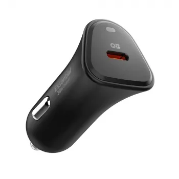 SPIGEN ESSENTIAL EV301 chargeur de voiture 1-PORT 30W noir