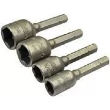 Jeu de douilles Makita B-57554, 4 pièces, 8/10/12/13 mm