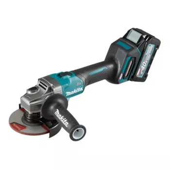 Makita GA008GZ Meuleuse d'angle sans fil XGT 40V Max 125 mm bleu/noir (outil seul)