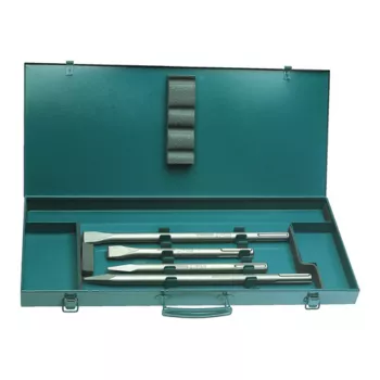 Ensemble de burins Makita plat, pointu 4 pièces 24 mm SDS-Max longueur 280 mm, 400 mm pour Makita DHR243, DHR243