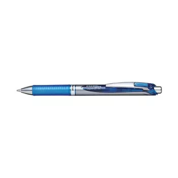 Stylo roller gel Pentel EnerGel BL80-CX 0,5 mm bleu rétractable