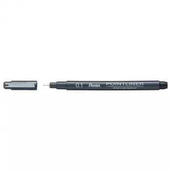 Fineliner Pentel Pointliner noir 0,1 mm