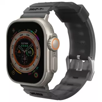 Bracelet SKINARMA Shokku pour Apple Watch 49/46/45/44 mm - Smoke