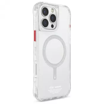 Coque Skinarma Saido pour iPhone 16 Pro 6,3 pouces charge magnétique transparente