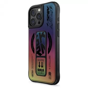 Coque Skinarma Kira Kobai charge magnétique avec support grip pour iPhone 16 Pro Max 6,9 pouces hologramme