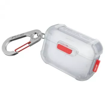 Coque Skinarma Mecha pour AirPods Pro 2, Frost Translucent