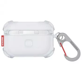 Coque Skinarma Mecha pour AirPods Pro 2, Frost Translucent