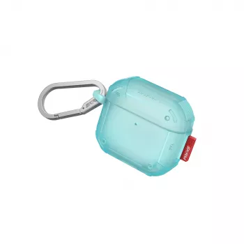 Coque Skinarma Mecha CE pour AirPods 4 - turquoise
