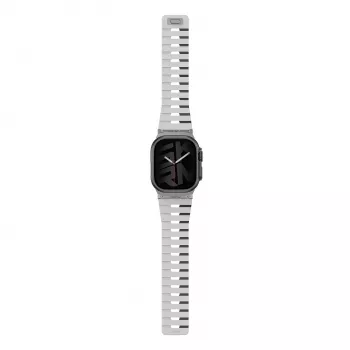 Bracelet Skinarma Gemini pour Apple Watch 49/46/45/44 mm Chalk