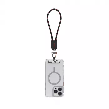 Skinarma Dyno Ve câble-bracelet 2-en-1 USB-C vers USB-C, noir, 15 cm, charge et données 60W