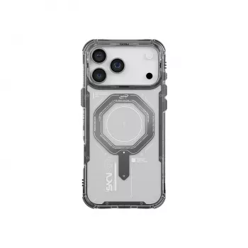SKINARMA Magma Coque pour iPhone 17 Pro Max Magnetic Charging Graphite