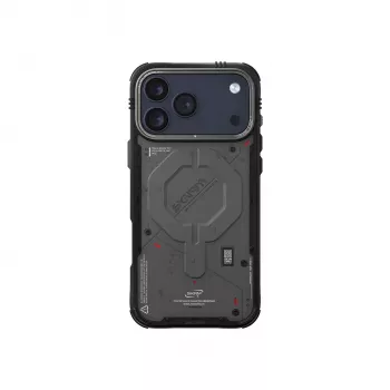 Coque MagSafe Skinarma Vigor pour iPhone 17 Pro Graphite