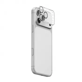 Skinarma Magma protecteur d'objectif d'appareil photo mat intégral pour iPhone 17 Pro - gris